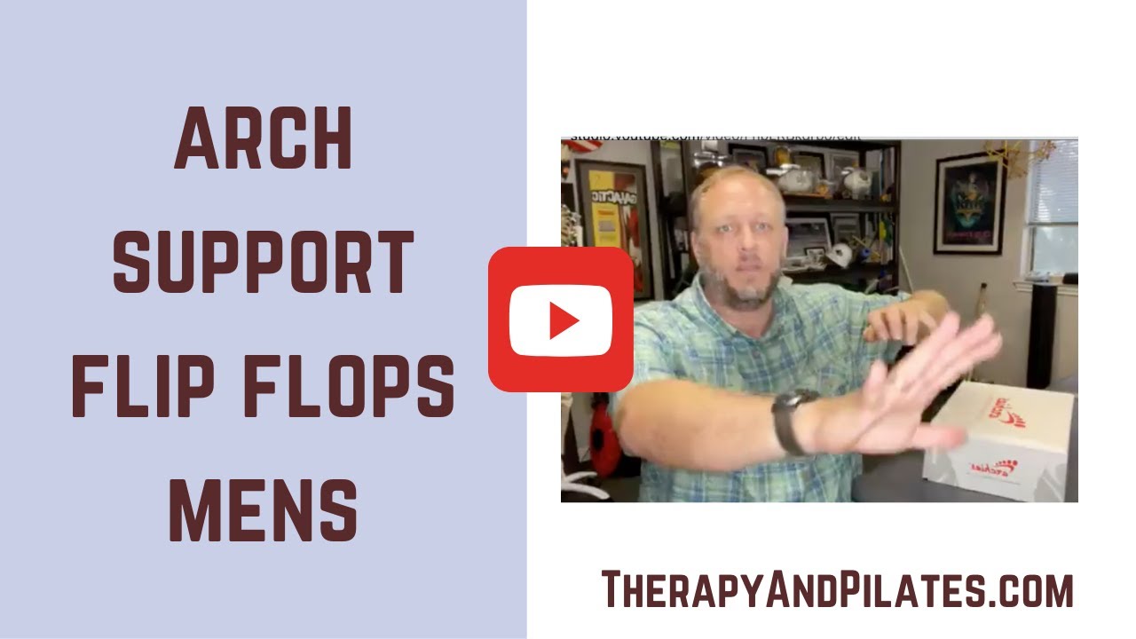 Arch Support Flip Flops Mens