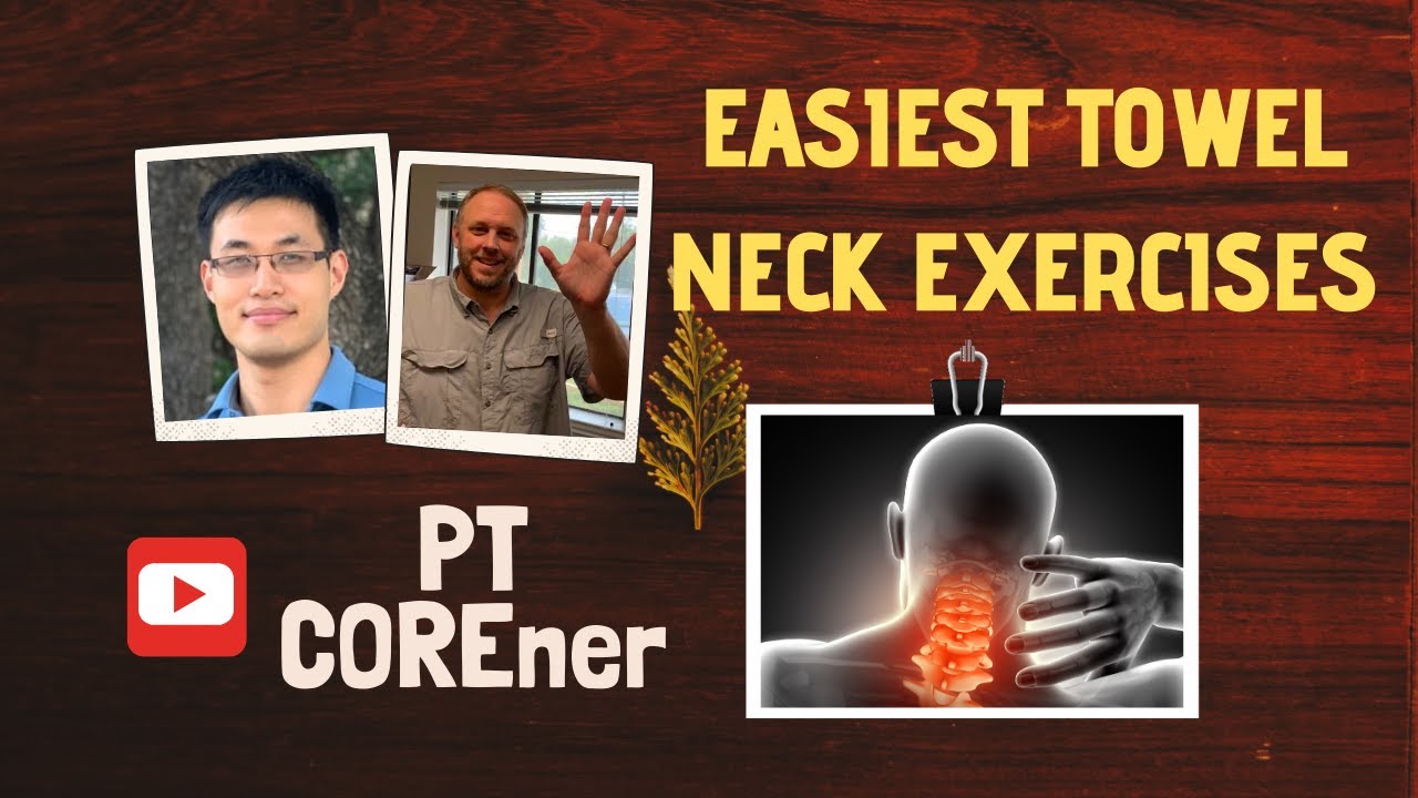 Easiest Way To Reduce NECK STIFFNESS With A TOWEL