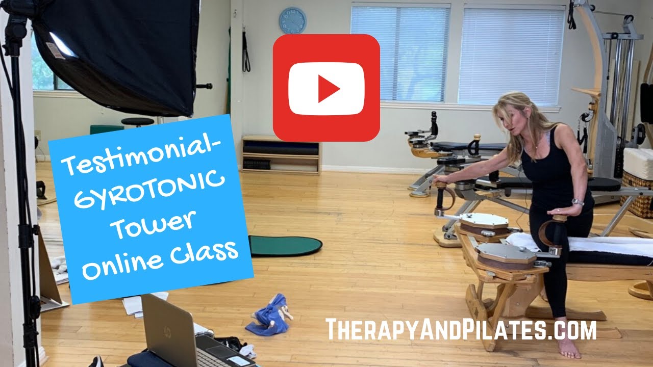 Virtual Personal Training Testimonial- GYROTONIC Tower Online Class with Master Trainer, Cheryl Dunn (BQ)